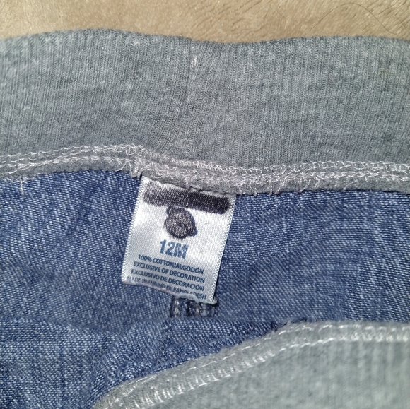 Kids Striped Shirt and Graphic Tee with Denim Shorts - Picture 5 of 6